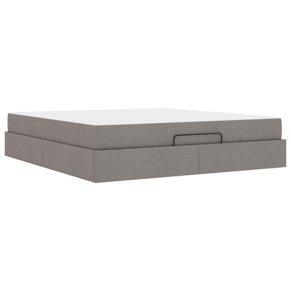Struttura letto con materasso con materasso 2 pcs Talpa Tessuto