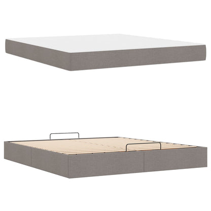 Struttura letto con materasso con materasso 2 pcs Talpa Tessuto