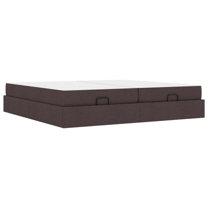 Struttura letto con materasso con materasso 2 pcs Tanno Tessuto