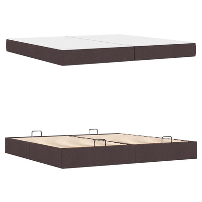 Struttura letto con materasso con materasso 2 pcs Tanno Tessuto