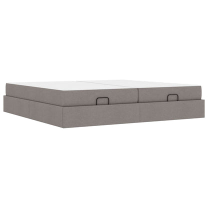 Struttura letto con materasso con materasso 2 pcs Talpa Tessuto