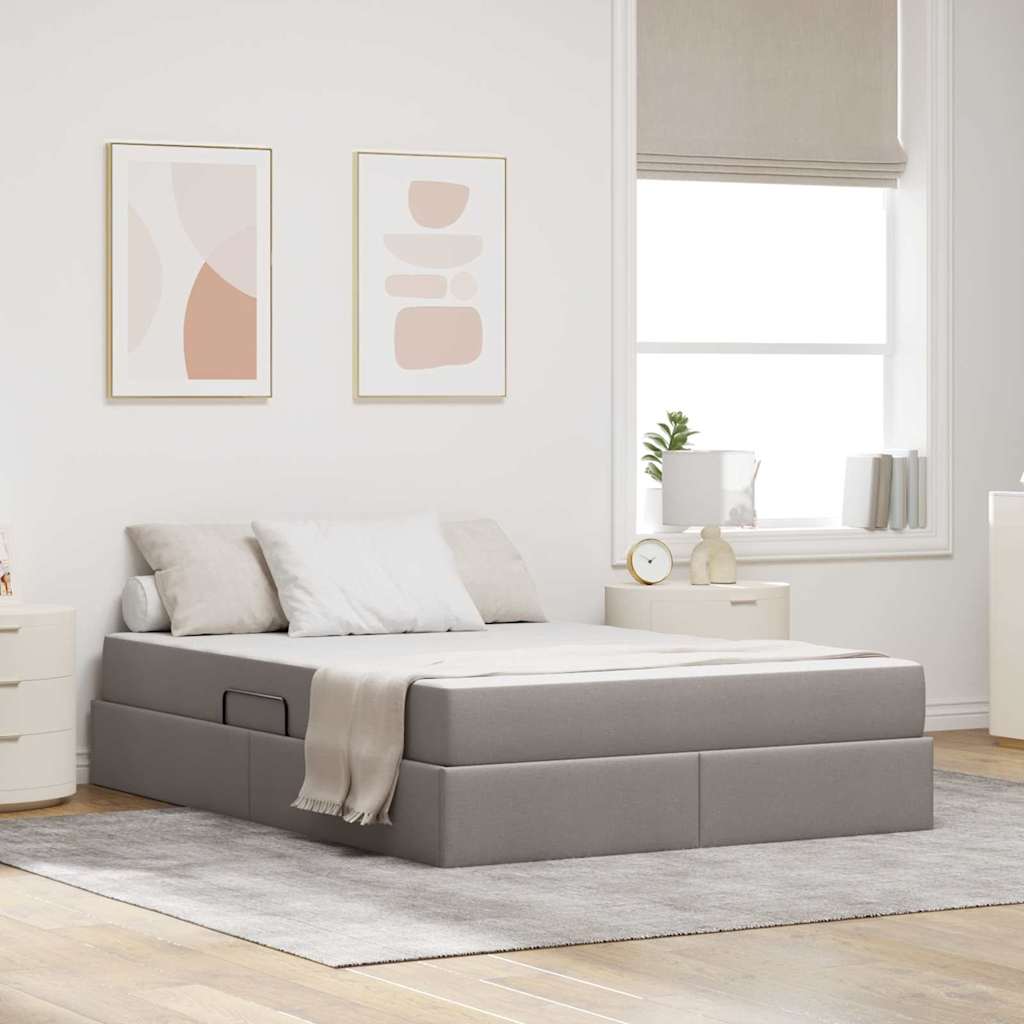 Letto con contenitore e materasso Talpa 140 x 200 cm Poliestere