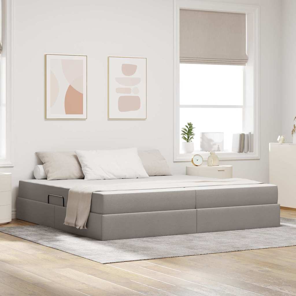 Letto con contenitore e materasso Talpa 200 x 200 cm Poliestere
