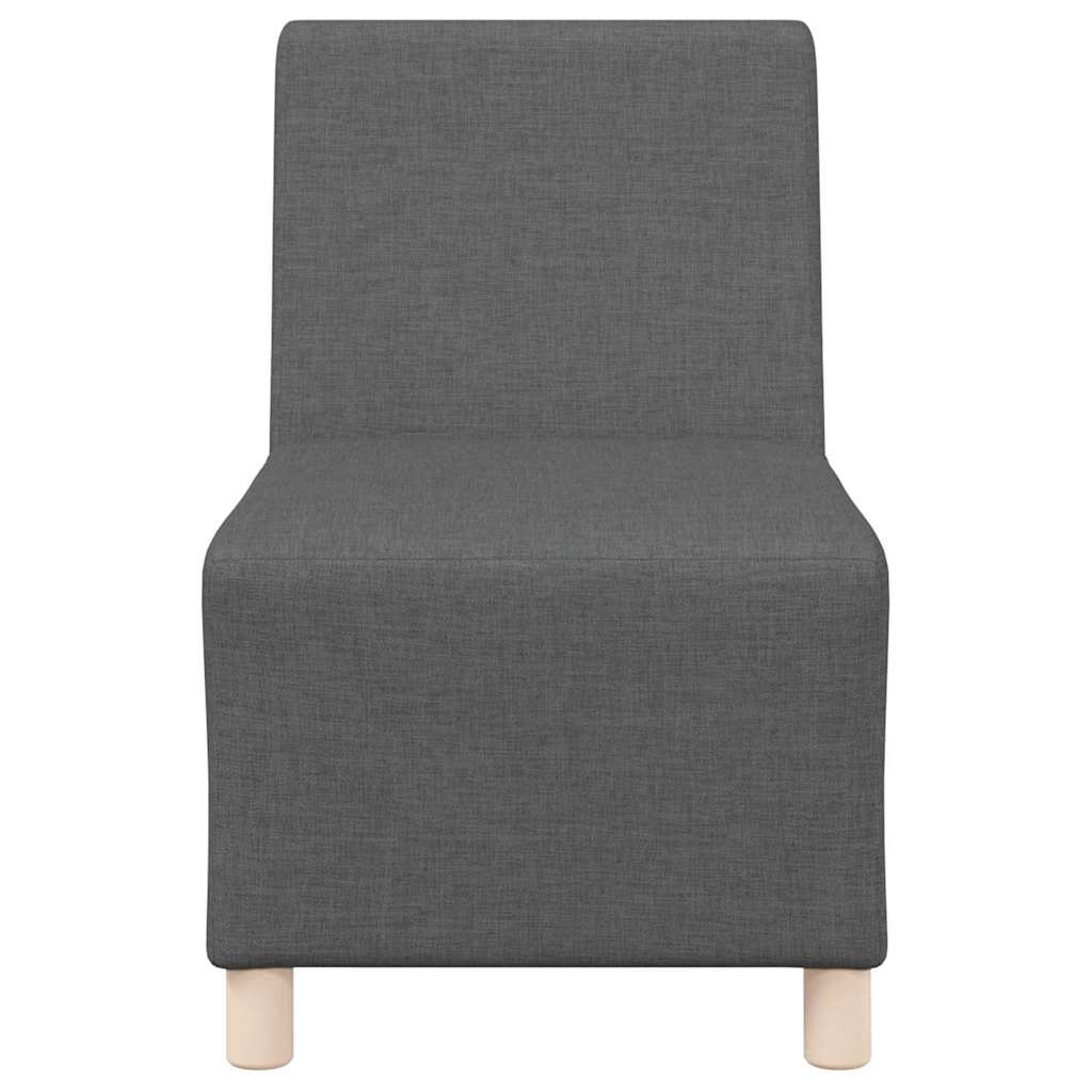 UnitÃ  di Divano Modulare Senza Braccioli 2 pcs Grigio scuro