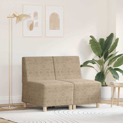 UnitÃ  di Divano Modulare Senza Braccioli 2 pcs Grigio chiaro
