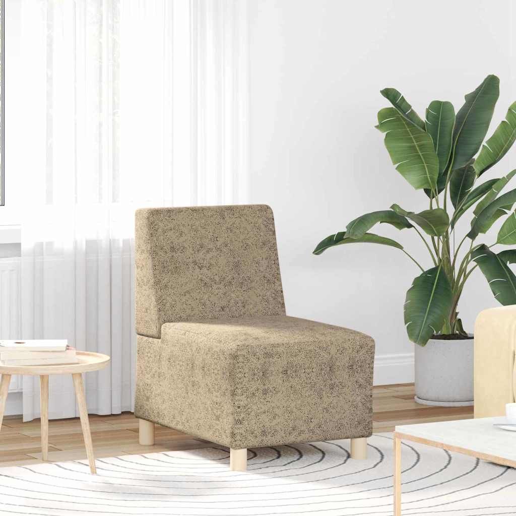 UnitÃ  di Divano Modulare Senza Braccioli 2 pcs Grigio chiaro