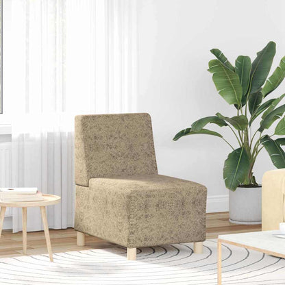 UnitÃ  di Divano Modulare Senza Braccioli 2 pcs Grigio chiaro