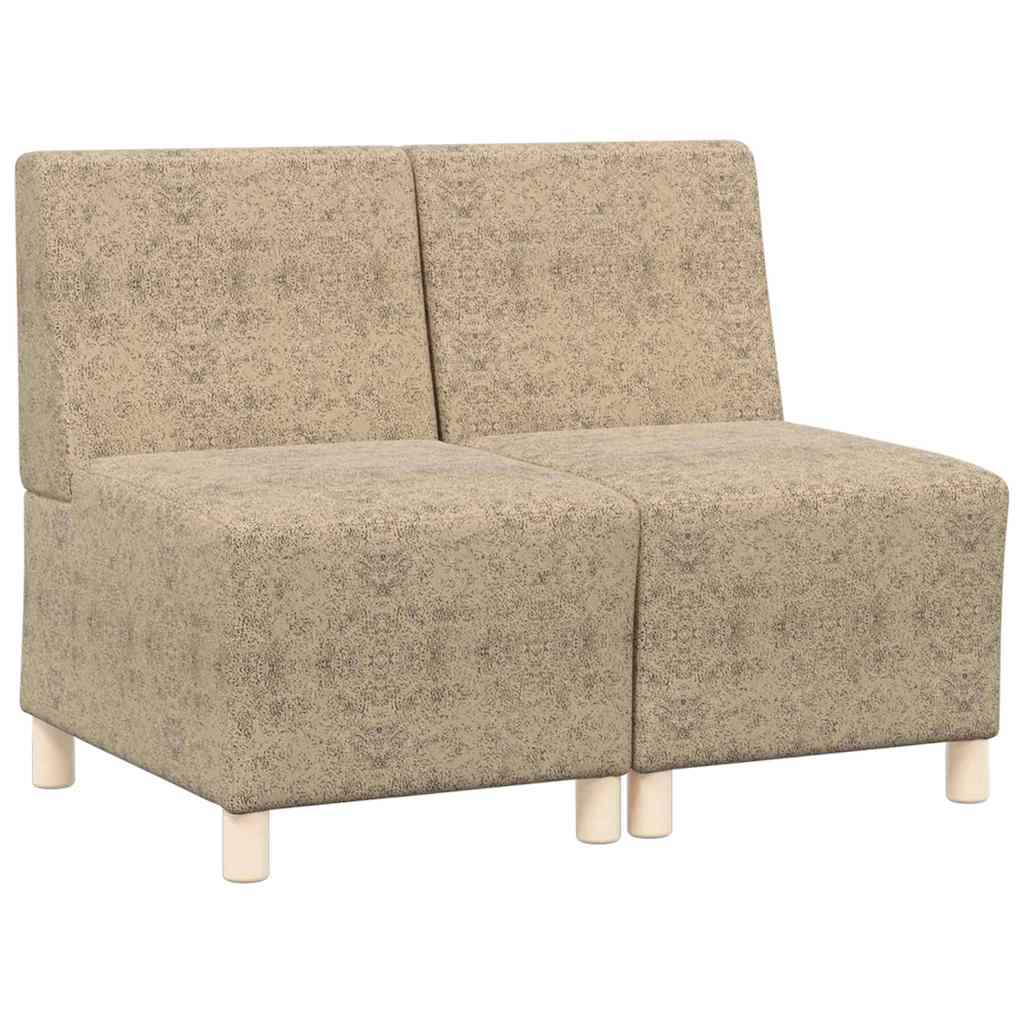 UnitÃ  di Divano Modulare Senza Braccioli 2 pcs Grigio chiaro