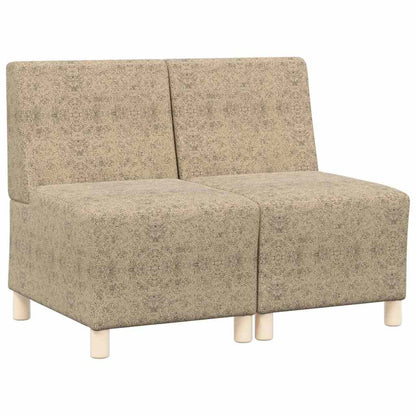 UnitÃ  di Divano Modulare Senza Braccioli 2 pcs Grigio chiaro