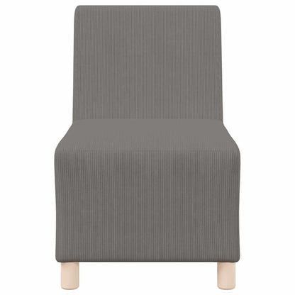 UnitÃ  di Divano Modulare Senza Braccioli 3 pcs Grigio chiaro