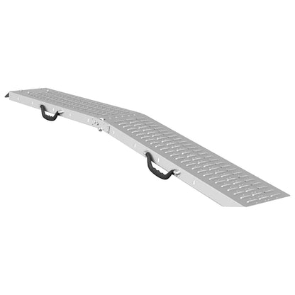 Rampe Pieghevoli 200kg per rampa Argento 186 x 23 x 4,5 cm