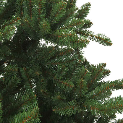 Albero di Natale Artificiale con Rami Pieghevoli Verde 180 cm