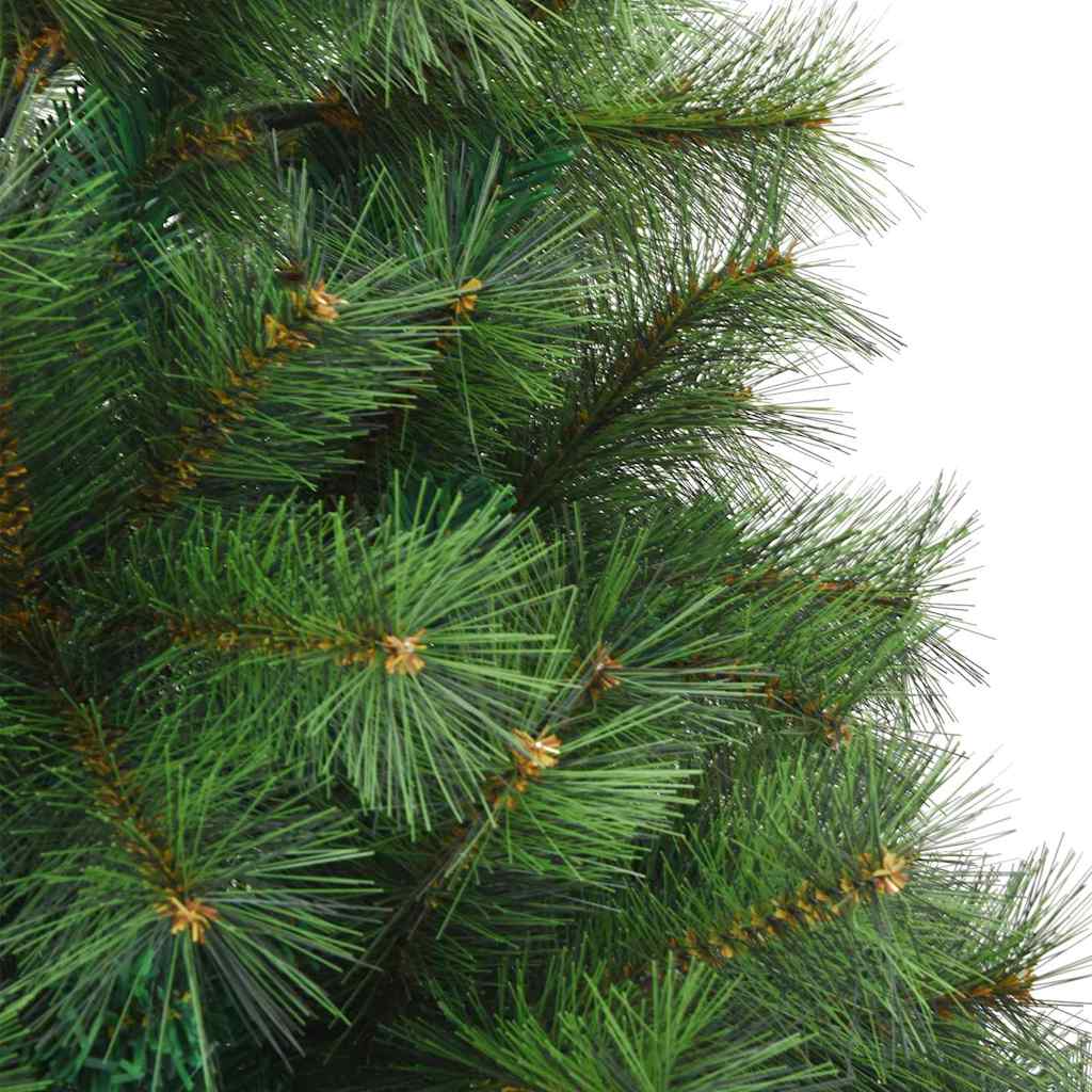 Albero di Natale Artificiale con Rami Pieghevoli Verde 120 cm