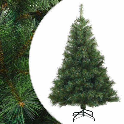 Albero di Natale Artificiale con Rami Pieghevoli Verde 150 cm