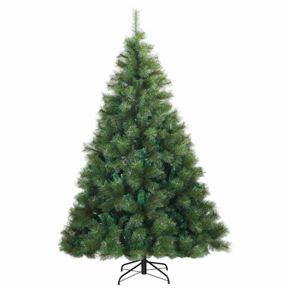 Albero di Natale Artificiale con Rami Pieghevoli Verde 180 cm