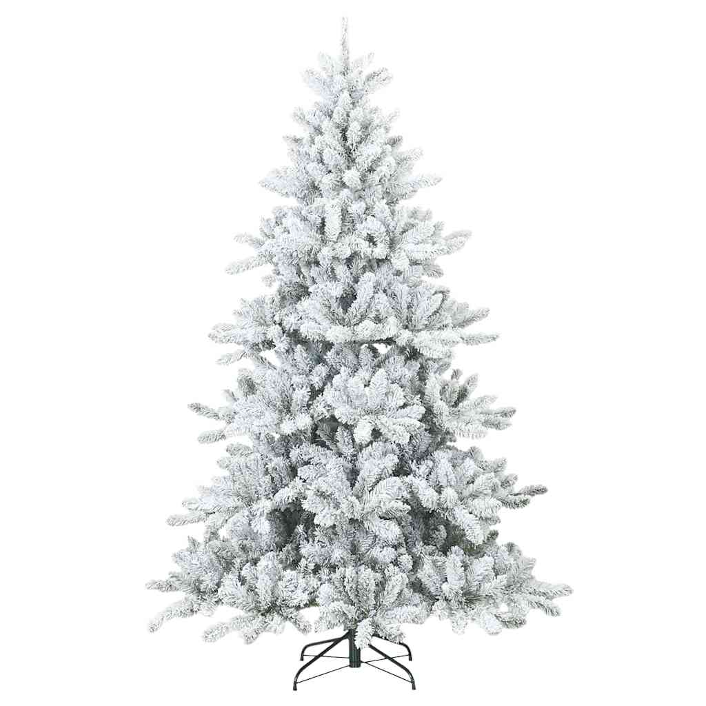 Albero di Natale Artificiale con Rami Pieghevoli Bianco 240 cm