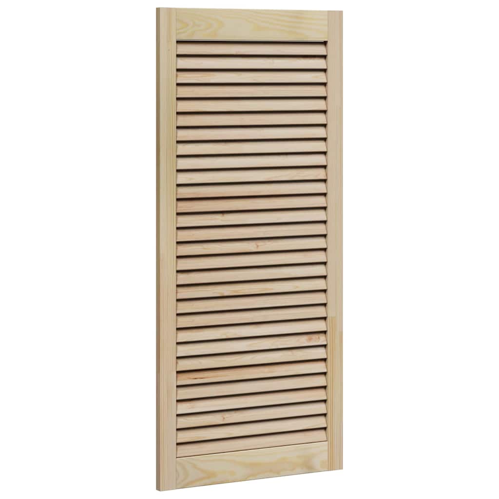 Porta per Armadio Naturale 49,5 x 2,1 x 110 cm Pino massello