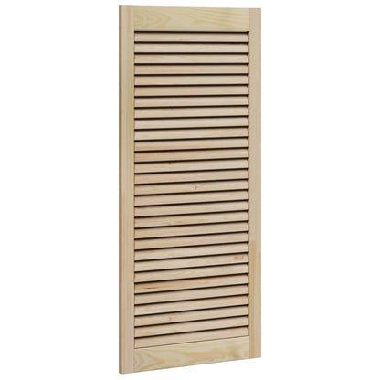 Porta per Armadio Naturale 49,5 x 2,1 x 110 cm Pino massello