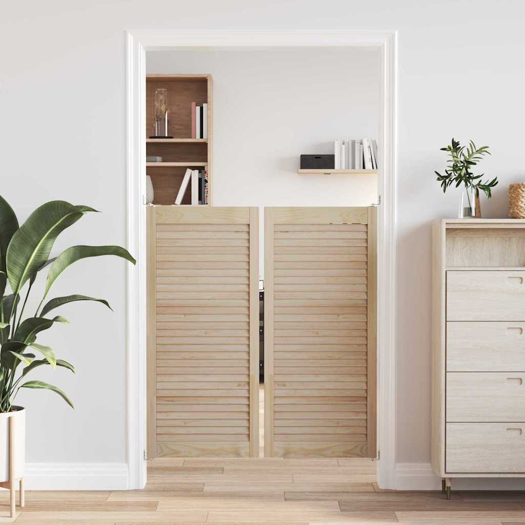 Porta per Armadio con porta 2 pcs Naturale 49,5 x 2,1 x 110 cm