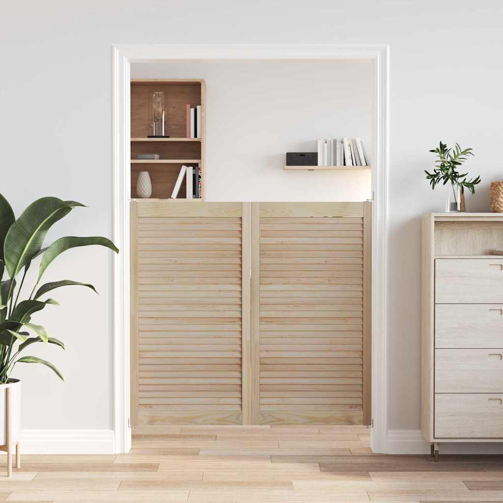 Porta per Armadio con porta 2 pcs Naturale 110 x 2,1 x 59,5 cm