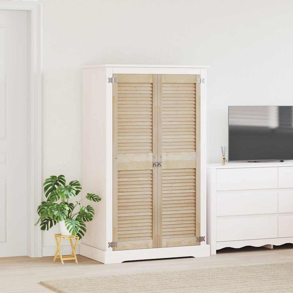Porta per Armadio 2 pcs Naturale 39,5 x 2,1 x 140,5 cm