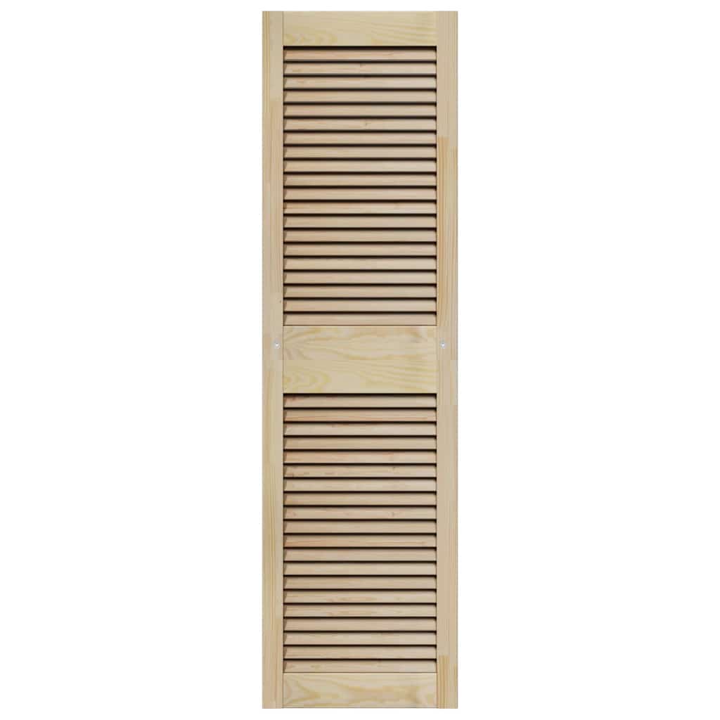 Porta per Armadio 2 pcs Naturale 39,5 x 2,1 x 140,5 cm