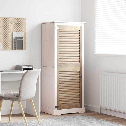 Porta per Armadio Naturale 49,5 x 2,1 x 140,5 cm Pino massello