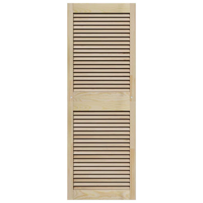 Porta per Armadio 2 pcs Naturale 49,5 x 2,1 x 140,5 cm