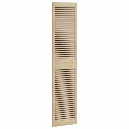 Porta per Armadio Naturale 170 x 2,1 x 39,5 cm Pino massello