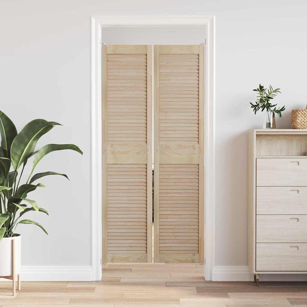 Porta per Armadio con porta 2 pcs Naturale 170 x 2,1 x 39,5 cm