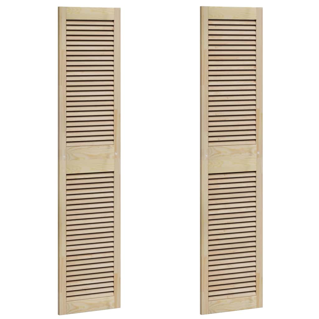 Porta per Armadio con porta 2 pcs Naturale 170 x 2,1 x 39,5 cm