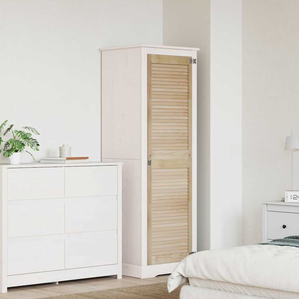 Porta per Armadio Naturale 170 x 2,1 x 49,5 cm Pino massello