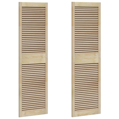 Porta per Armadio con porta 2 pcs Naturale 170 x 2,1 x 49,5 cm