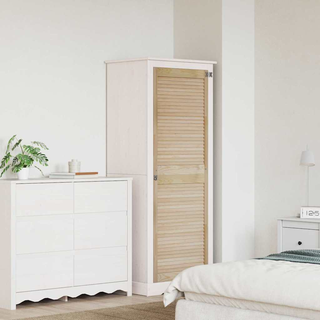 Porta per Armadio Naturale 170 x 2,1 x 59,5 cm Pino massello