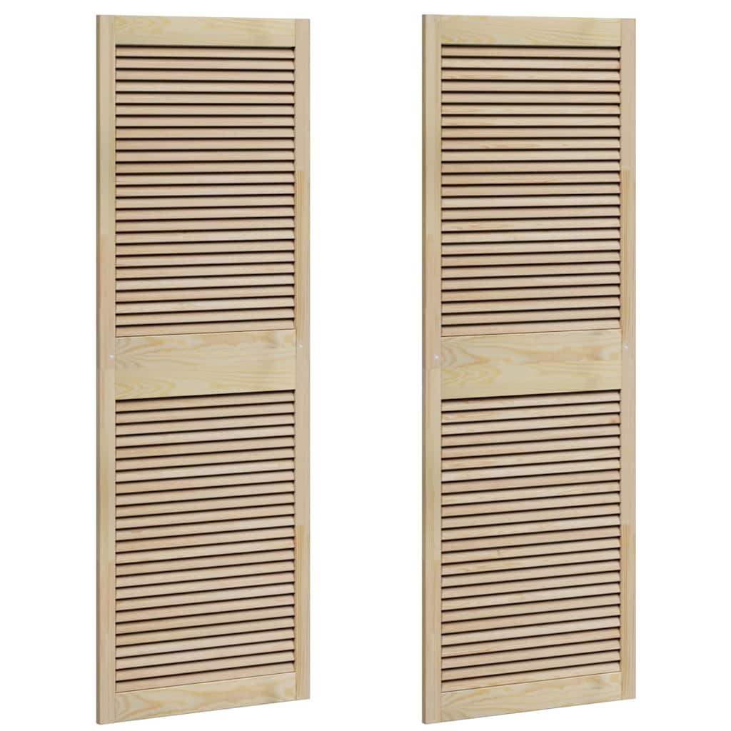 Porta per Armadio con porta 2 pcs Naturale 170 x 2,1 x 59,5 cm