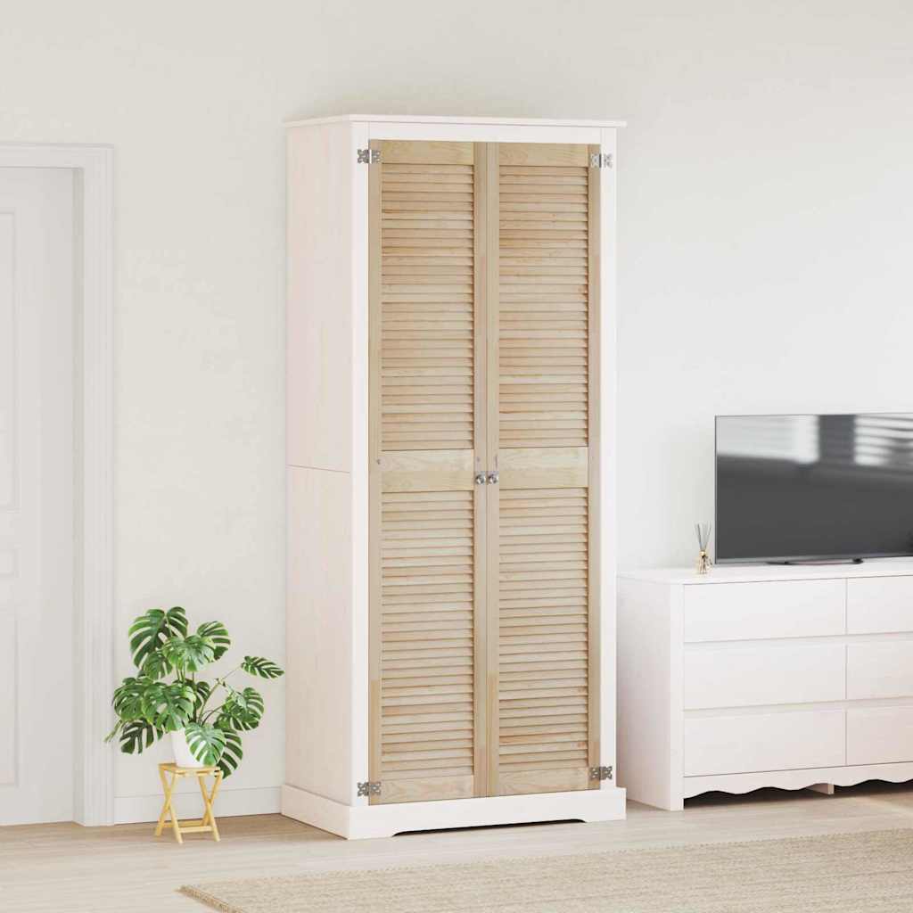 Porta per Armadio con porta 2 pcs Naturale 201 x 2,1 x 39,5 cm