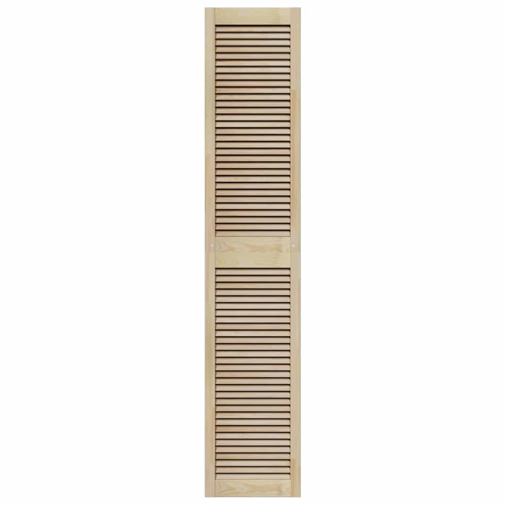 Porta per Armadio con porta 2 pcs Naturale 201 x 2,1 x 39,5 cm