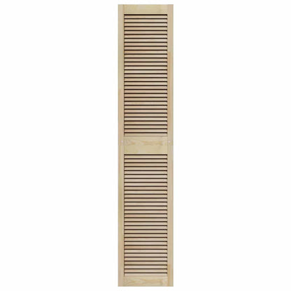 Porta per Armadio con porta 2 pcs Naturale 201 x 2,1 x 39,5 cm