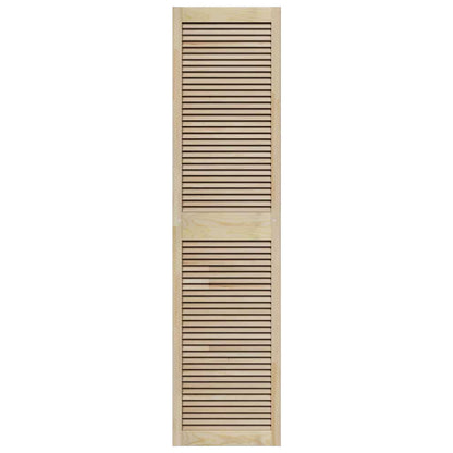 Porta per Armadio con porta 2 pcs Naturale 201 x 2,1 x 49,5 cm