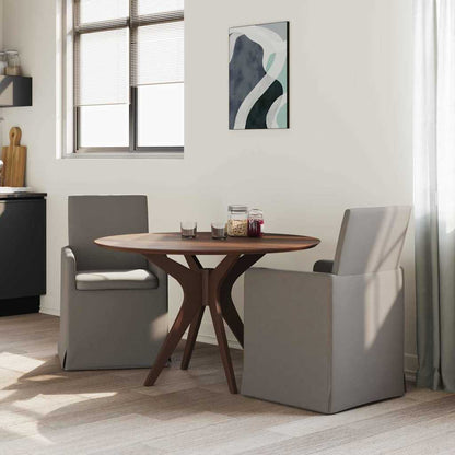 Sedie da pranzo 2 pcs Grigio chiaro 57 x 67 x 95 cm Tela