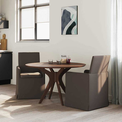 Sedie da pranzo 2 pcs Grigio scuro 57 x 67 x 95 cm Tela