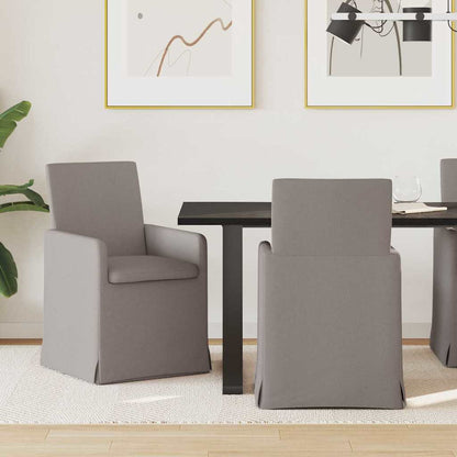 Sedie da pranzo 2 pcs Talpa 57 x 67 x 95 cm Tessuto