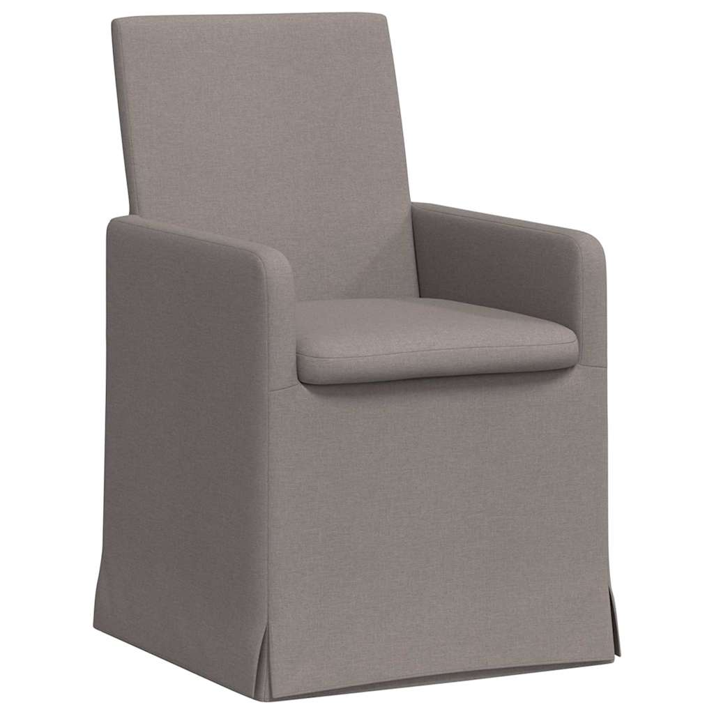 Sedie da pranzo 2 pcs Talpa 57 x 67 x 95 cm Tessuto