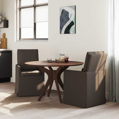 Sedie da pranzo 2 pcs Grigio scuro 57 x 67 x 98 cm Tela