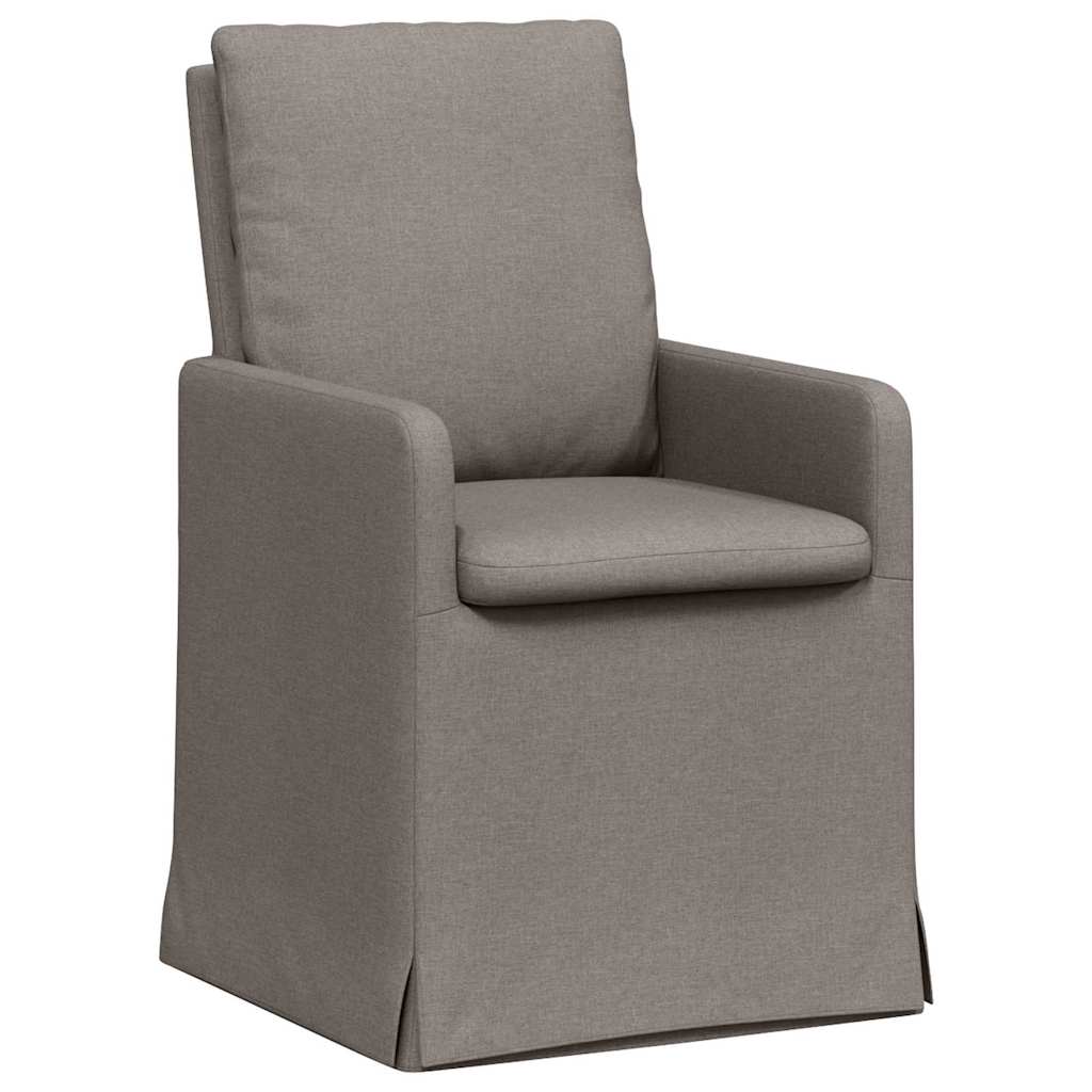 Sedie da pranzo 2 pcs Talpa 57 x 67 x 98 cm Tessuto