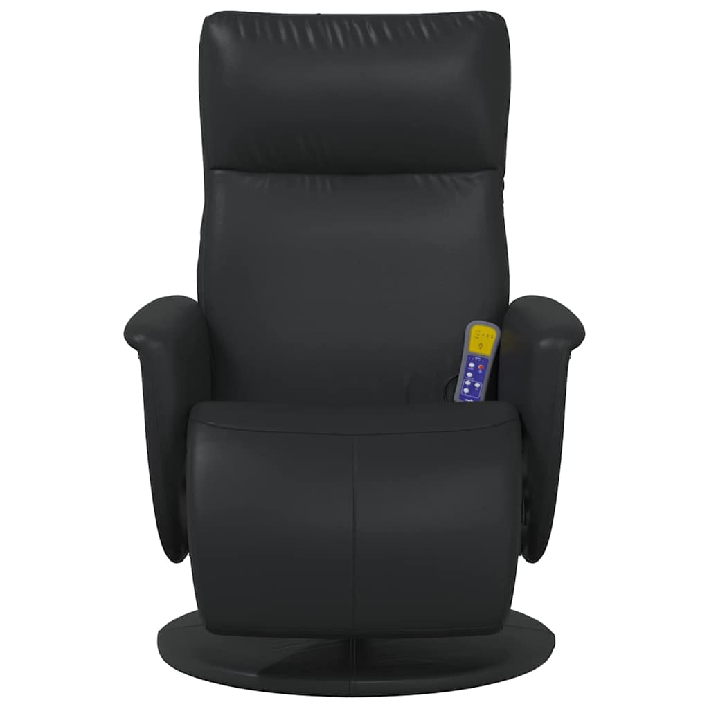 Poltrona Massaggiante Nero 71 x 90 x 105 cm Pelle Sintetica
