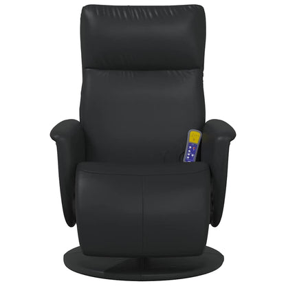 Poltrona Massaggiante Nero 71 x 90 x 105 cm Pelle Sintetica