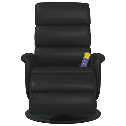Poltrona Massaggiante Nero 71 x 98 x 106 cm Pelle Sintetica