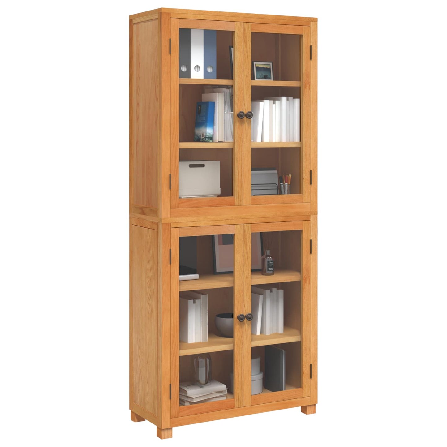 Set di Mobili per Magazzino con porta Marrone Legno multistrato