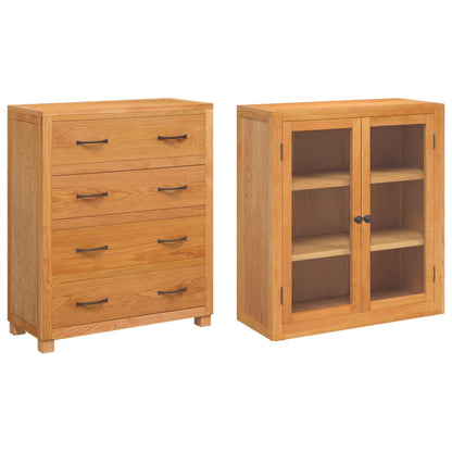 Set di Mobili per Magazzino con porta Marrone Legno multistrato